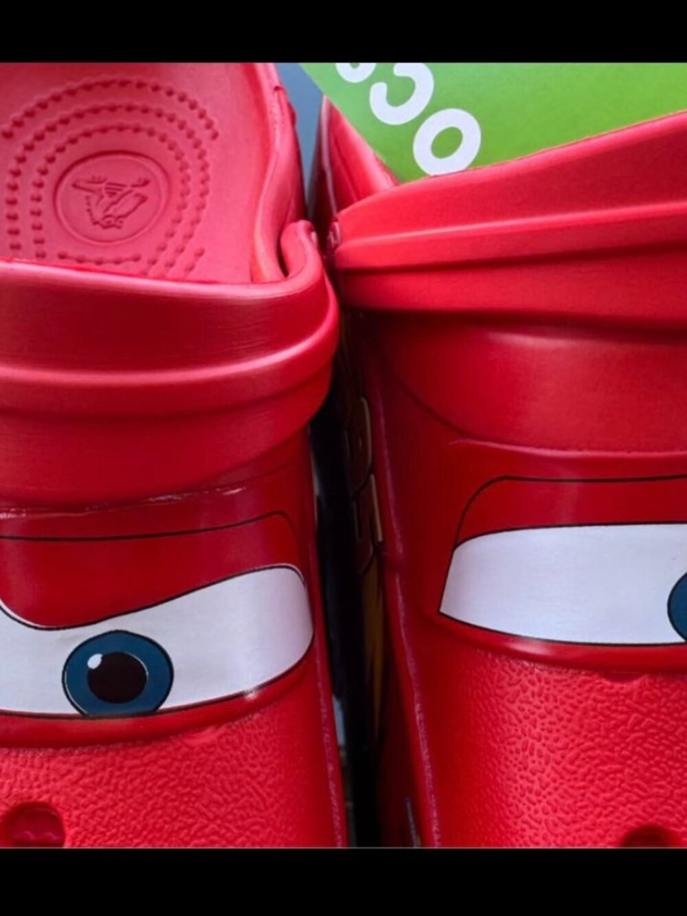 NEW Crocs (SIZE 7) Lightning McQueen Clog Adult Shoe Limited Classic No Lightup - Picture 6 of 6